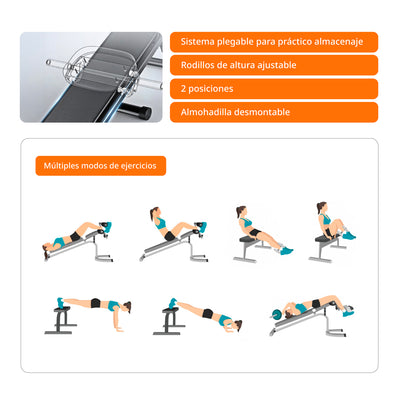 Banca Multifuncional con Bandas Elásticas