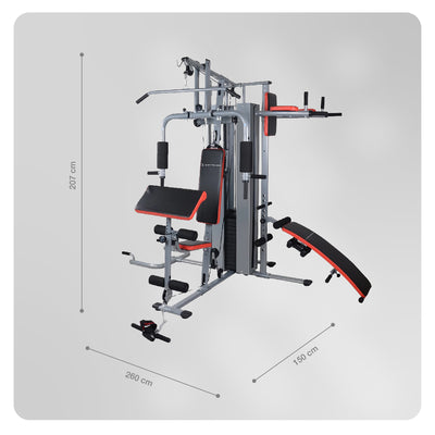 Home Gym Estación Multifuncional HM-320 Pro
