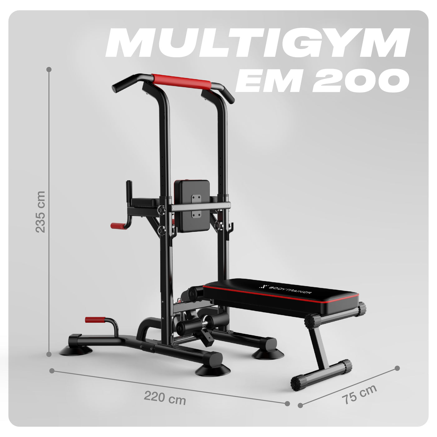 Estación Multifuncional Em 200 Gimnasio En Casa