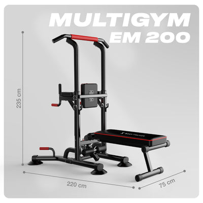 Estación Multifuncional Em 200 Gimnasio En Casa