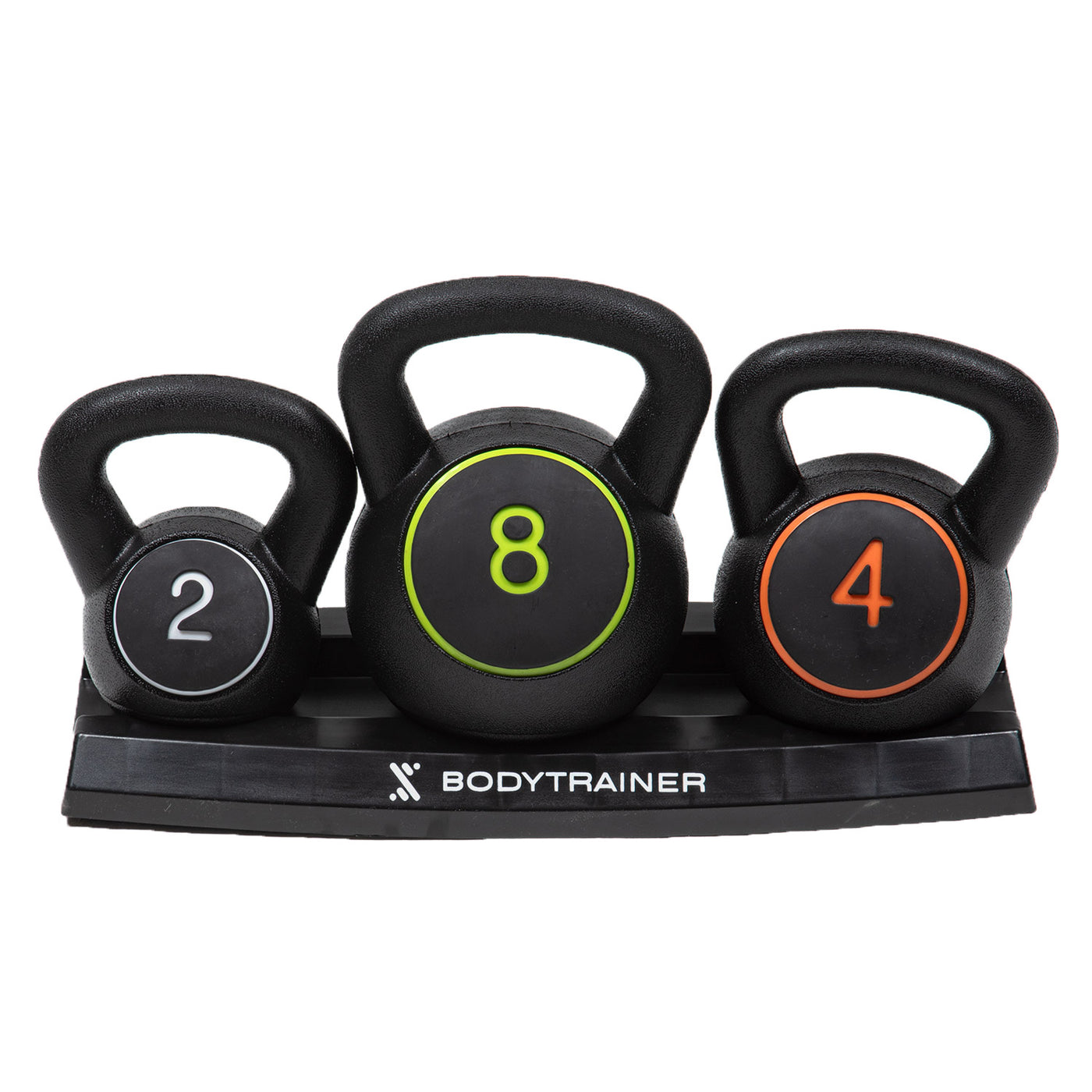 Set 3 Pesas Rusas Kettlebell 2 / 4 / 8 Kg