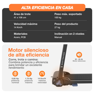 Trotadora Eléctrica Plegable RN320