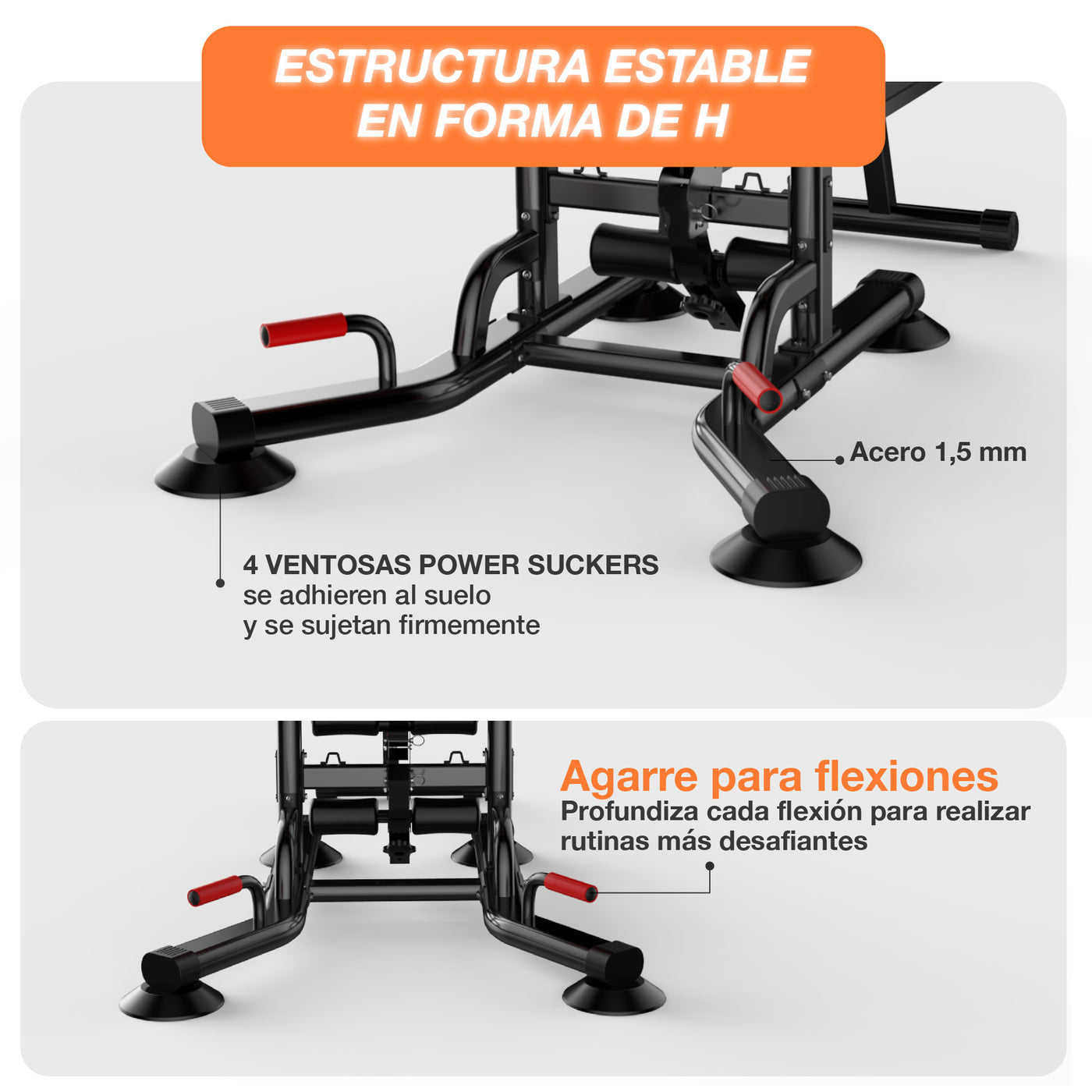 Estación Multifuncional Em 200 Gimnasio En Casa