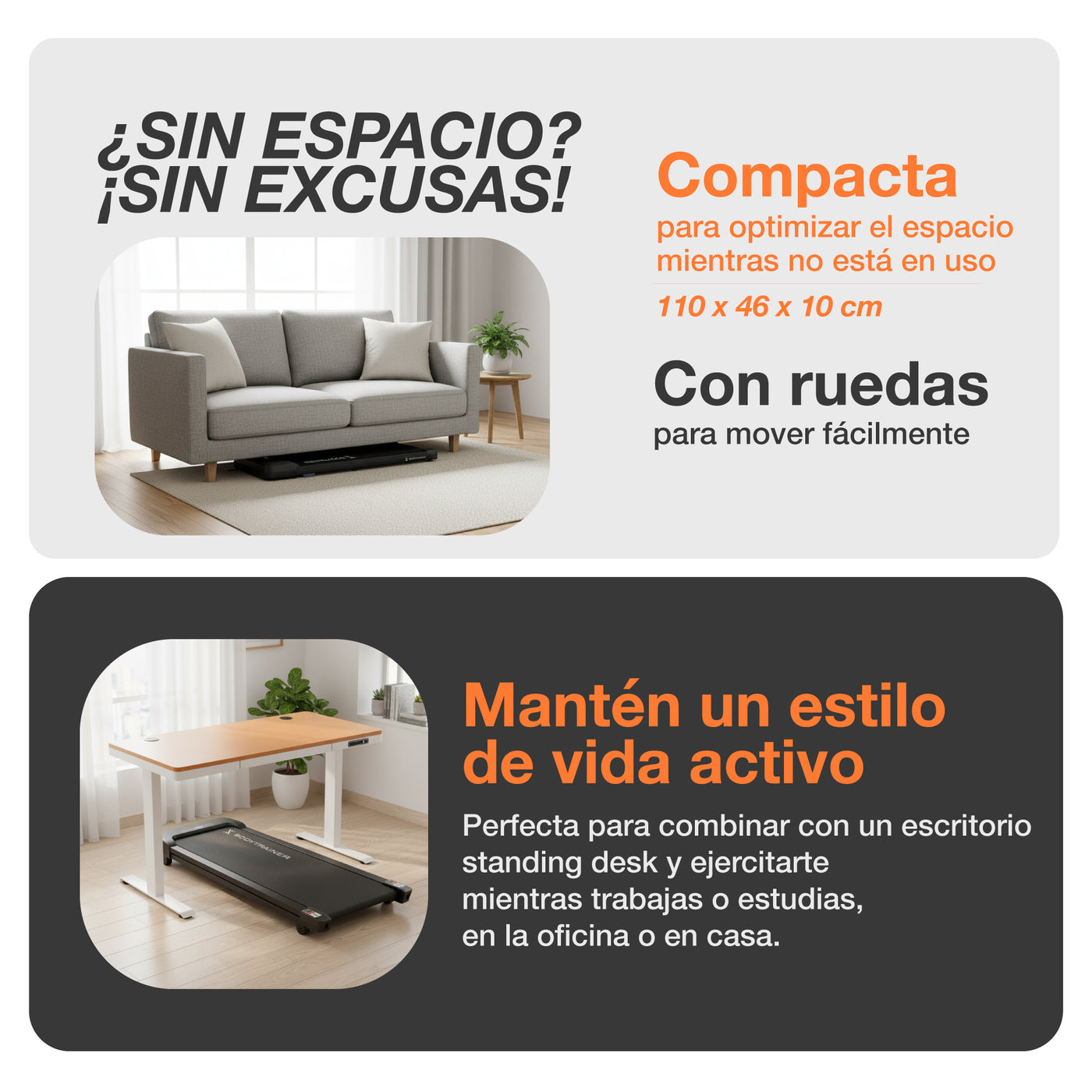 Caminadora Eléctrica Compacta W6