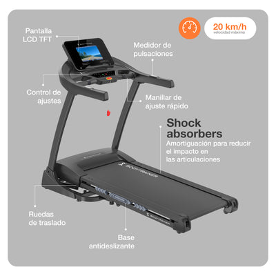 Trotadora con Pantalla RN820