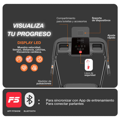 Trotadora Eléctrica Plegable RN320