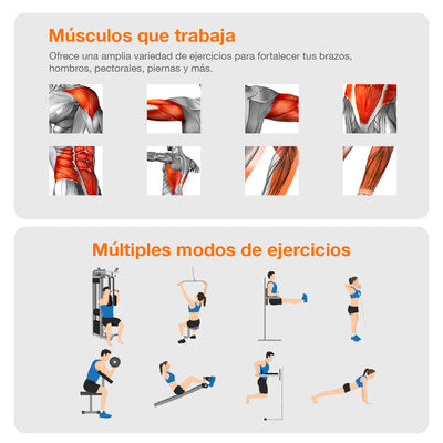 Home Gym Estación Multifuncional HM-320 Pro