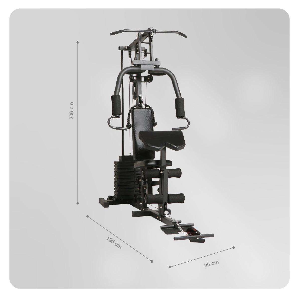 Home Gym Estación Multifuncional HG-321