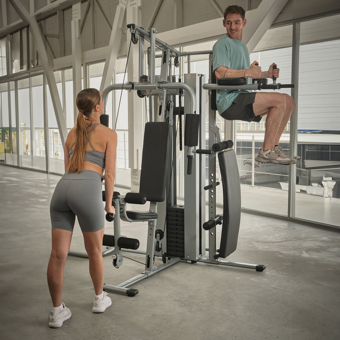 Home Gym Estación Multifuncional HM-320 Pro