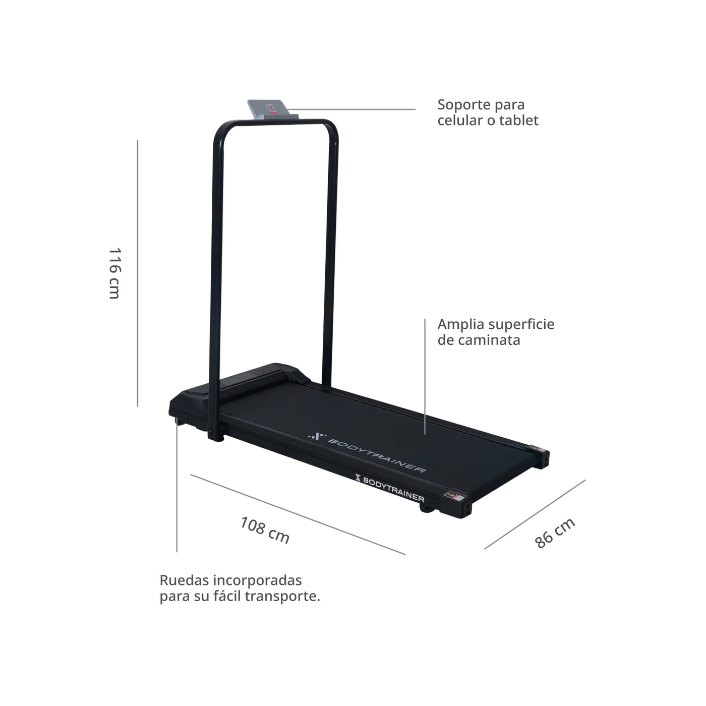 Caminadora Eléctrica Plegable A0+