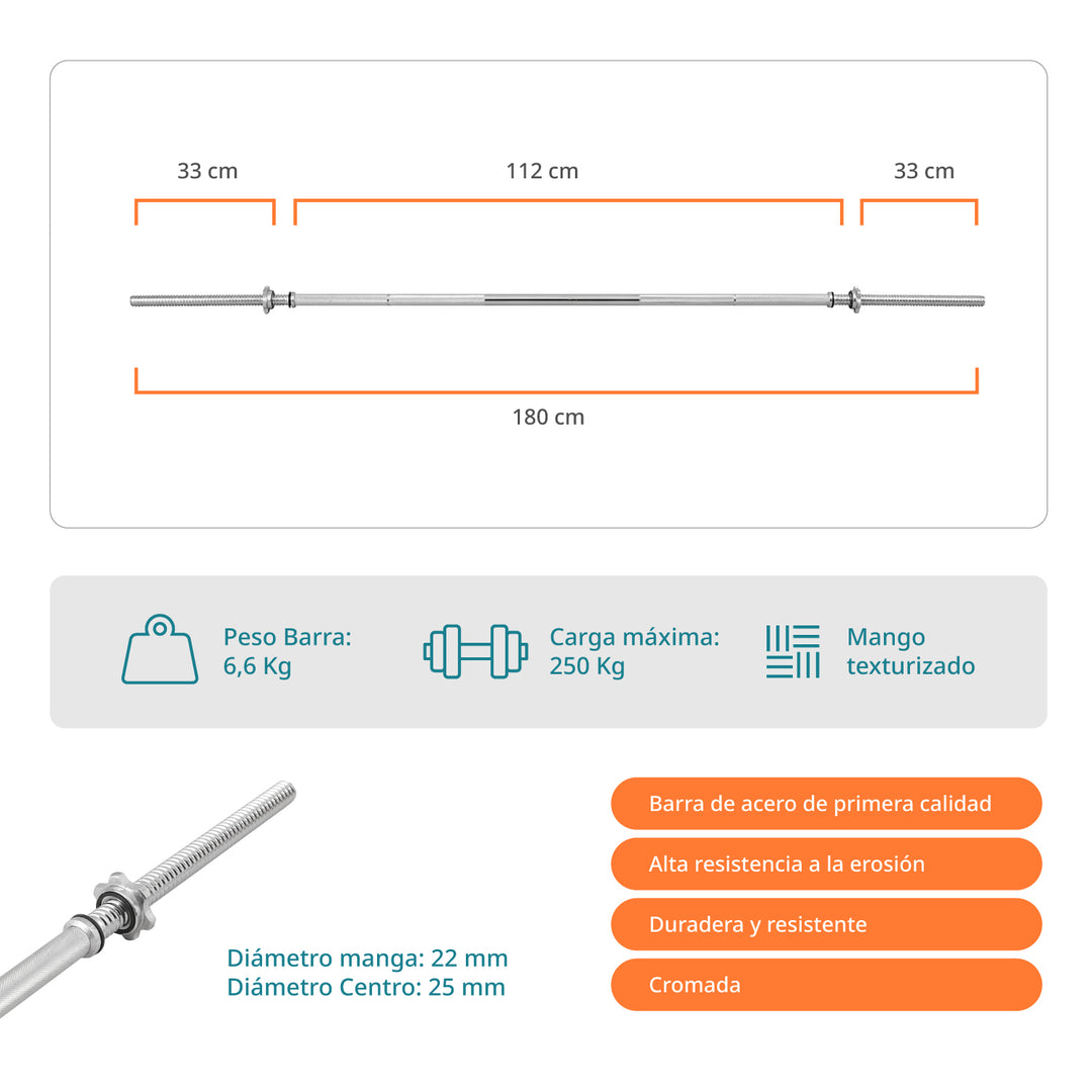 Barra Preolimpica – BodyTrainer CL