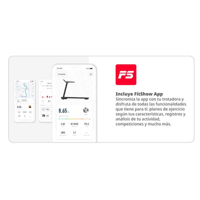Trotadora Eléctrica Runner Dyn 750 C/app Fitshow