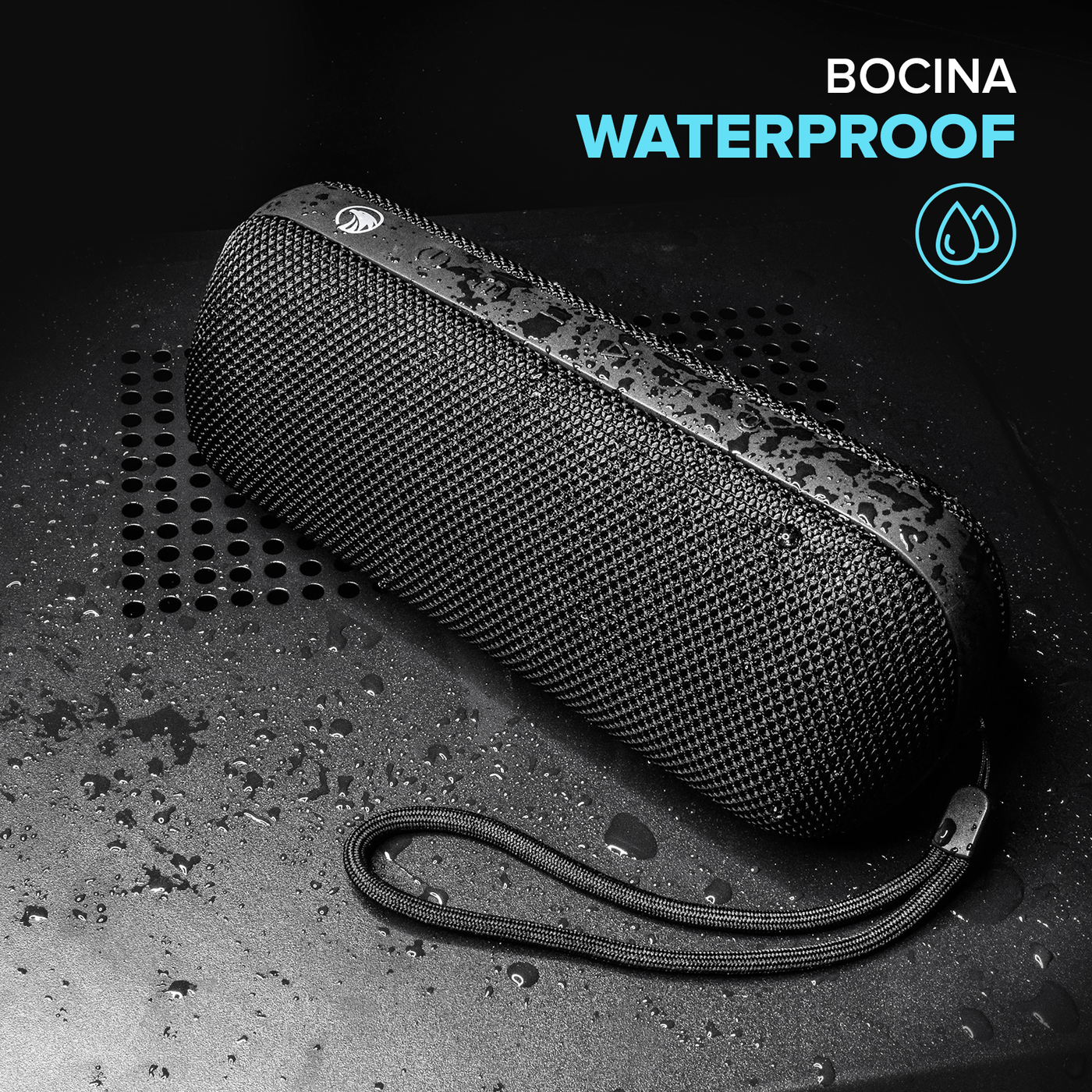 Parlante Inalámbrico Waterproof con Bluetooth