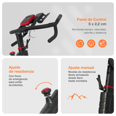 Bicicleta de Spinning Magnética 5Kg MG5