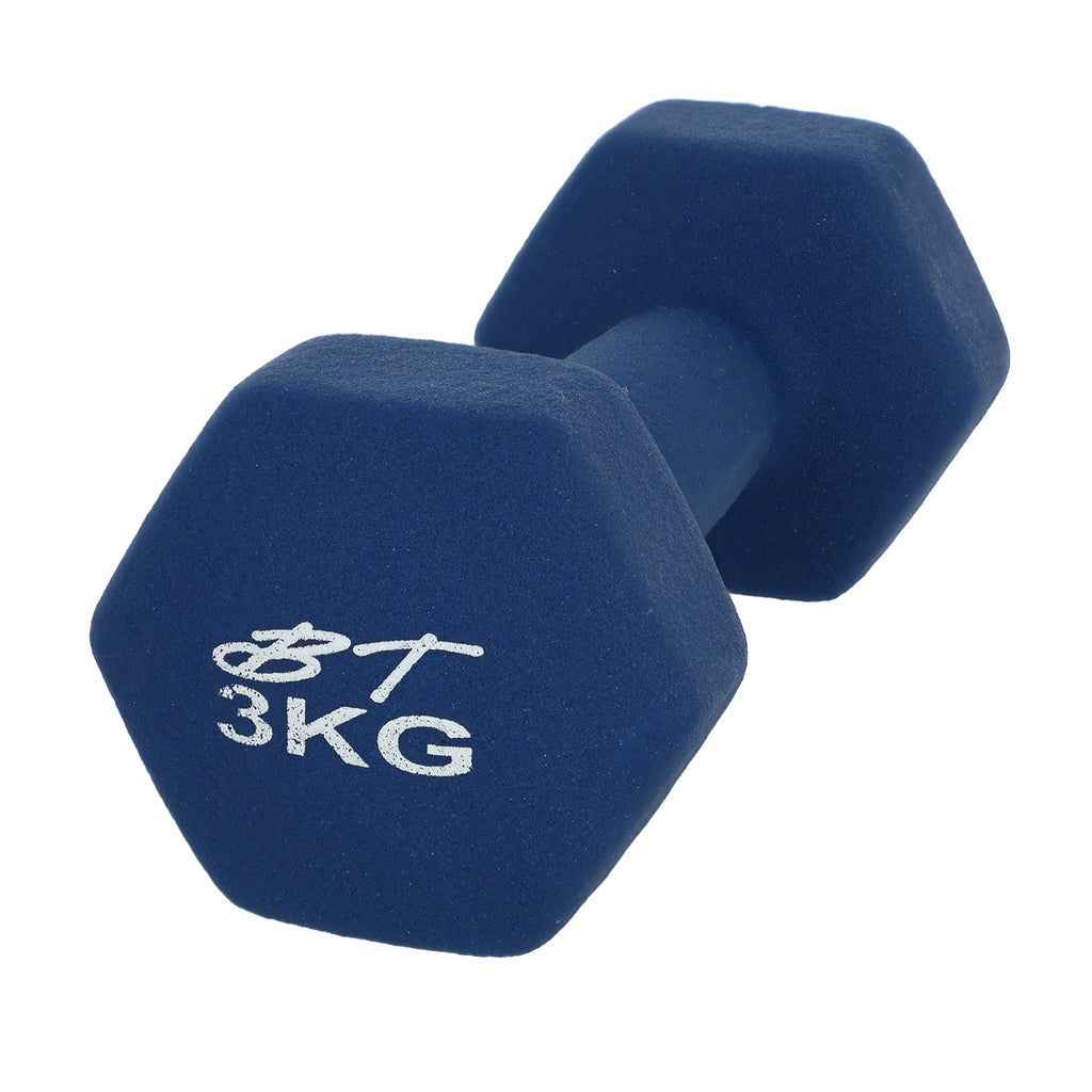 Mancuerna Neopreno Hexagonal 3 KG