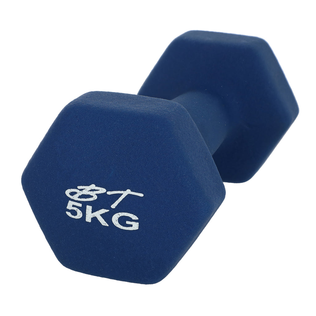 Mancuerna Neopreno Hexagonal 5 KG
