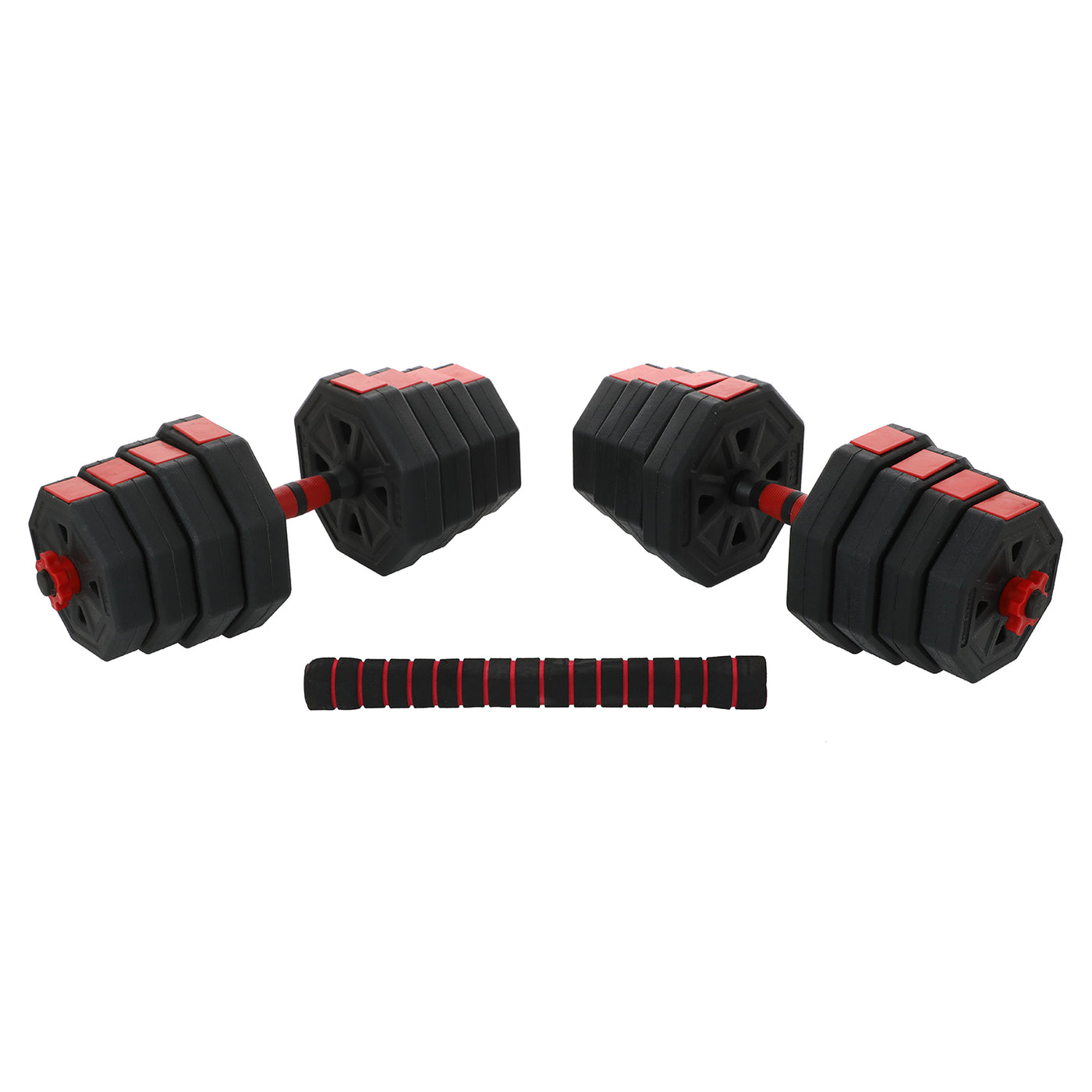 Set Mancuerna Hexagonal Ajustable 30 KG