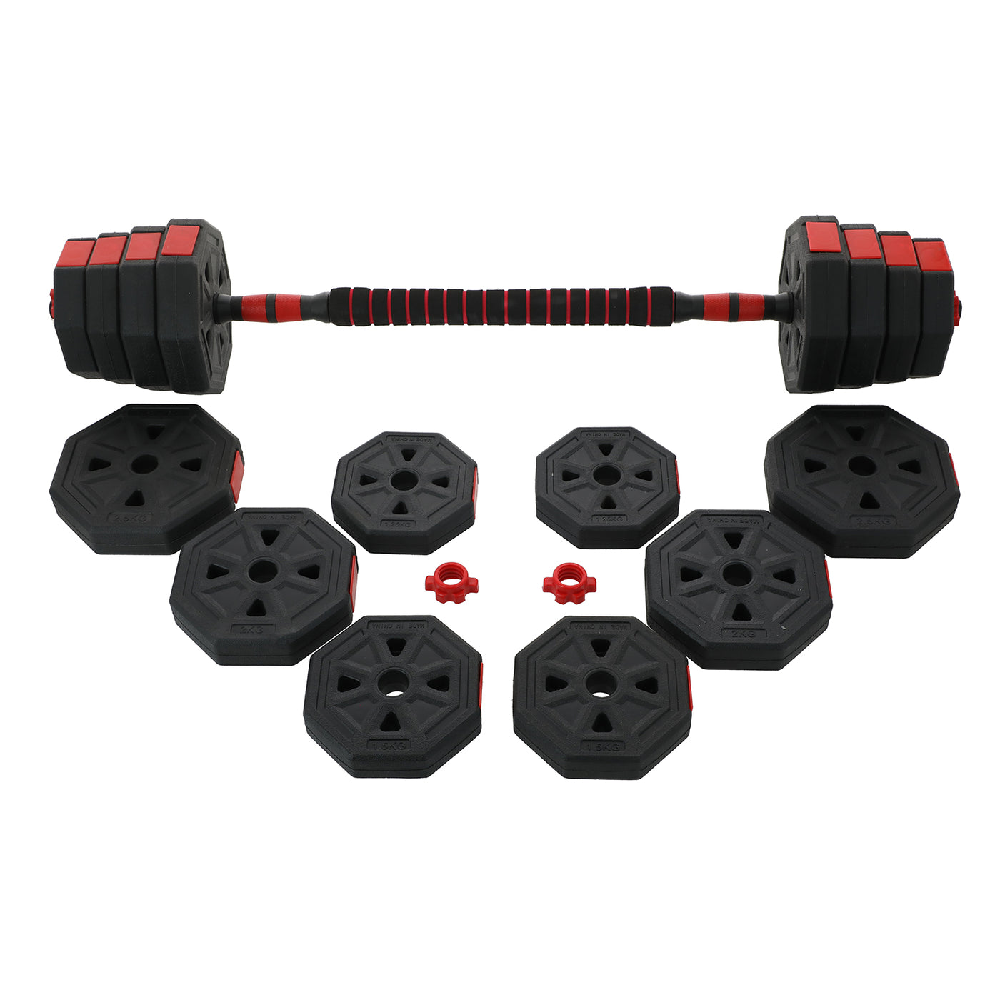 Set Mancuerna Hexagonal Ajustable 30 KG