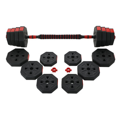 Set Mancuerna Hexagonal Ajustable 30 KG